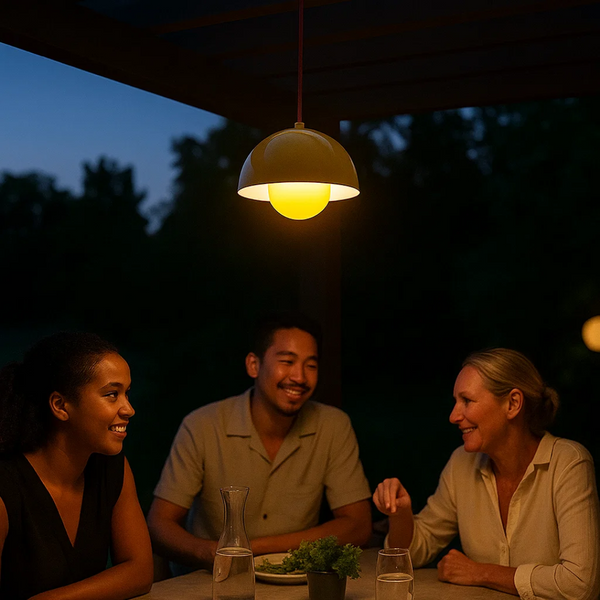 GlowHemera | Lampa sufitowa – Harmonijne światło do współczesnych wnętrz