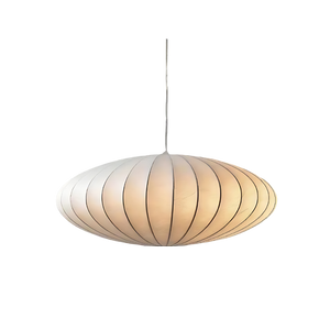 KyotoLume | Lampa Wisząca – Elegancka lampa z jedwabnej tkaniny Lumiera