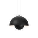 Czarny LightBowl | Lampa wisząca – dekoracyjny akcent w stylu nordyckim Czarny Lumiera