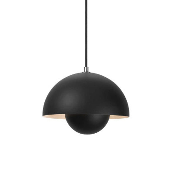 Czarny LightBowl | Lampa wisząca – dekoracyjny akcent w stylu nordyckim Czarny Lumiera