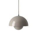 Szary LightBowl | Lampa wisząca – dekoracyjny akcent w stylu nordyckim Szary Lumiera