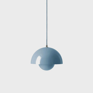 Niebieski LumiDome | Lampa sufitowa – Półkulisty skandynawski design Niebieski Lumiera