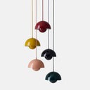 Żółty LumiDome | Lampa sufitowa – Półkulisty skandynawski design Żółty Lumiera