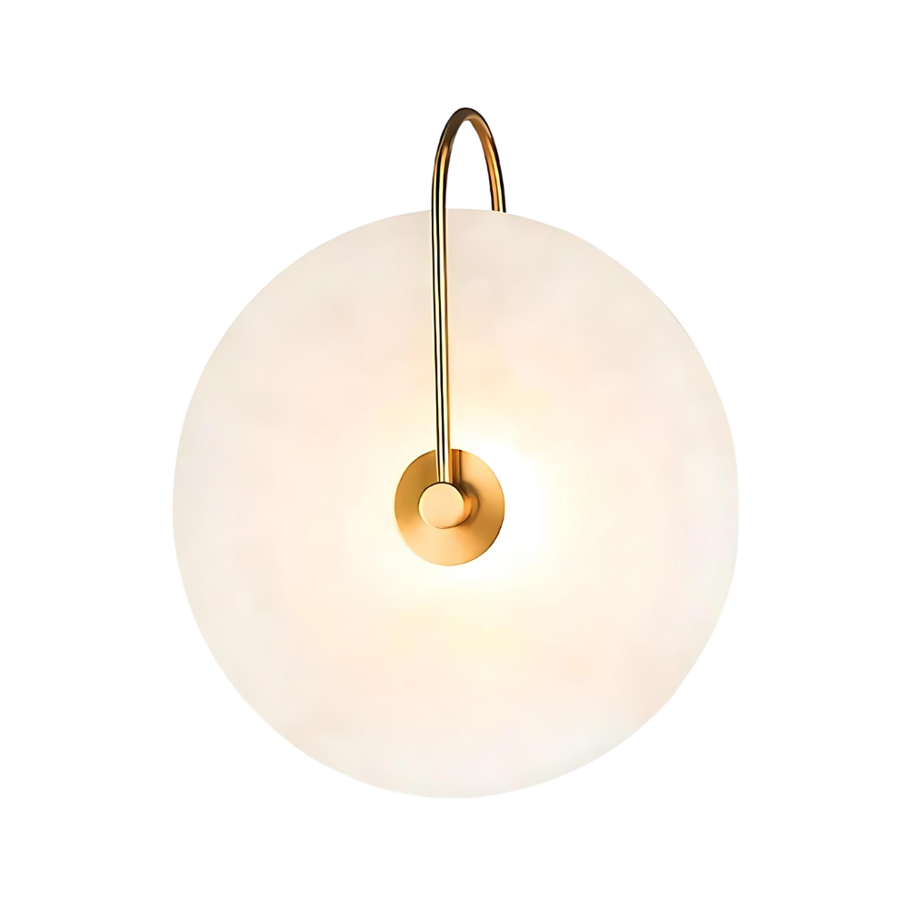 15cm LumiTrend | Kinkiet – Nowoczesna lampa ścienna z alabastru 15cm Lumiera
