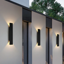 Czarny MetalRay | Lampa Zewnętrzna – Trwała lampa z ochroną IP65 Czarny Lumiera