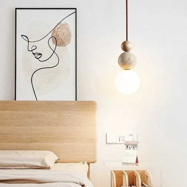 AuraStone | Lampa wisząca – subtelne oświetlenie w stylu premium