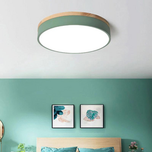 NordiLux | Lampa Sufitowa – Lampa z drewna i metalu w stylu skandynawskim Lumiera
