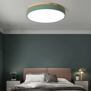 NordiLux | Lampa Sufitowa – Lampa z drewna i metalu w stylu skandynawskim Lumiera