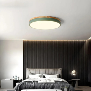 NordiLux | Lampa Sufitowa – Lampa z drewna i metalu w stylu skandynawskim Lumiera