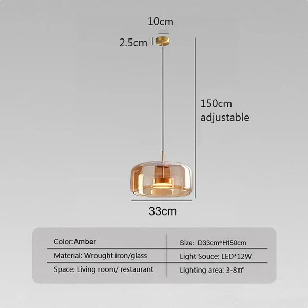 OrbitLuxe | Lampa wisząca – Wyrafinowane oświetlenie LED dla domu Lumiera