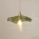 Zielony PetalLume | Lampa sufitowa – Kwiatowy szklany design z ciepłym blaskiem LED Zielony Lumiera