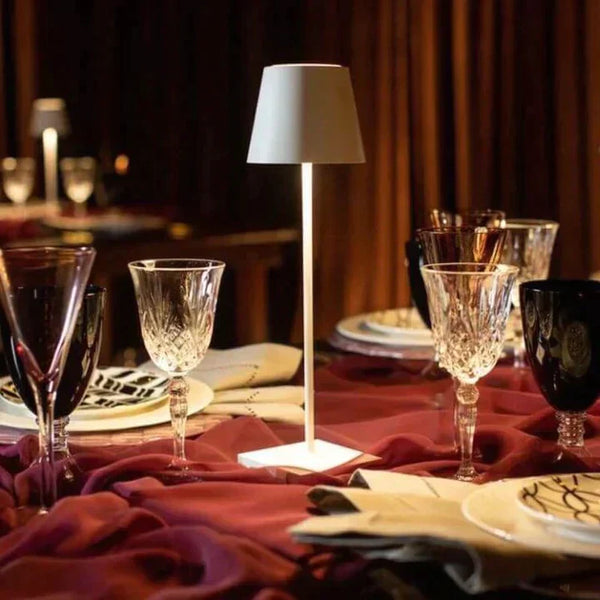 RoamGlow | Lampa stołowa – Przenośne, miękkie światło do domu i ogrodu Lumiera