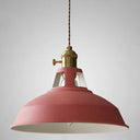 Czerwony RustLume | Lampa wisząca – eleganckie oświetlenie w klimacie vintage Czerwony Lumiera