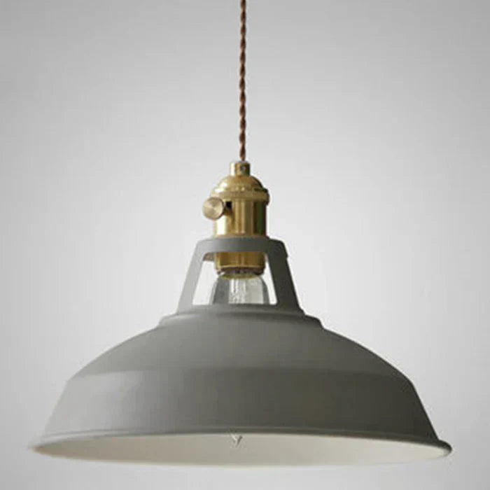 Szary RustLume | Lampa wisząca – eleganckie oświetlenie w klimacie vintage Szary Lumiera