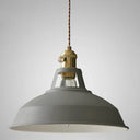 Szary RustLume | Lampa wisząca – eleganckie oświetlenie w klimacie vintage Szary Lumiera
