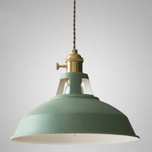 Zielony RustLume | Lampa wisząca – eleganckie oświetlenie w klimacie vintage Zielony Lumiera