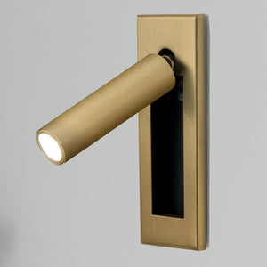 SpotLuma | Lampa ścienna – Oszczędzająca miejsce lampa do czytania Lumiera