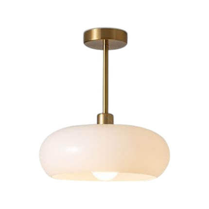 VeluGlass | Lampa sufitowa – Ciepłe bursztynowe światło do wnętrz Lumiera