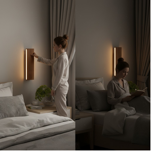 WoodLume | Lampa ścienna – Naturalne oświetlenie o ciepłym charakterze Lumiera