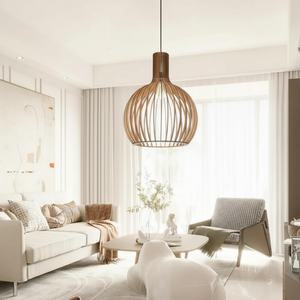WoodNexa | Lampa Wisząca – Elegancki Naturalny Design Lumiera