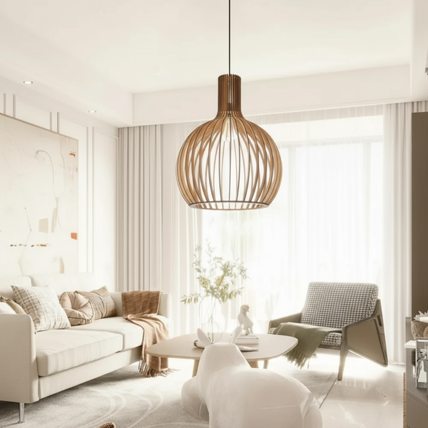WoodNexa | Lampa Wisząca – Elegancki Naturalny Design Lumiera