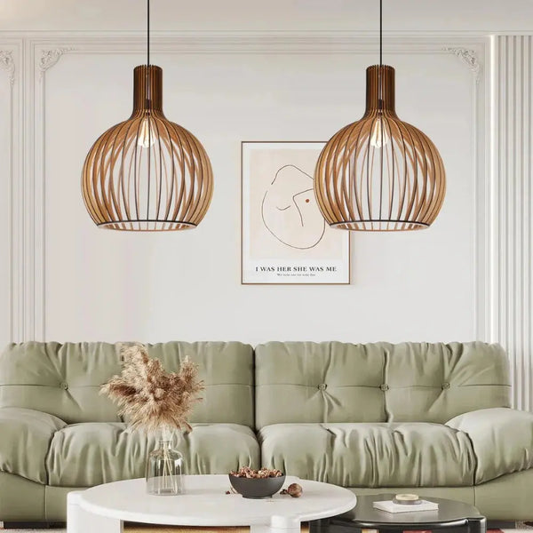 WoodNexa | Lampa Wisząca – Elegancki Naturalny Design Lumiera