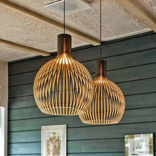 WoodNexa | Lampa Wisząca – Elegancki Naturalny Design Lumiera