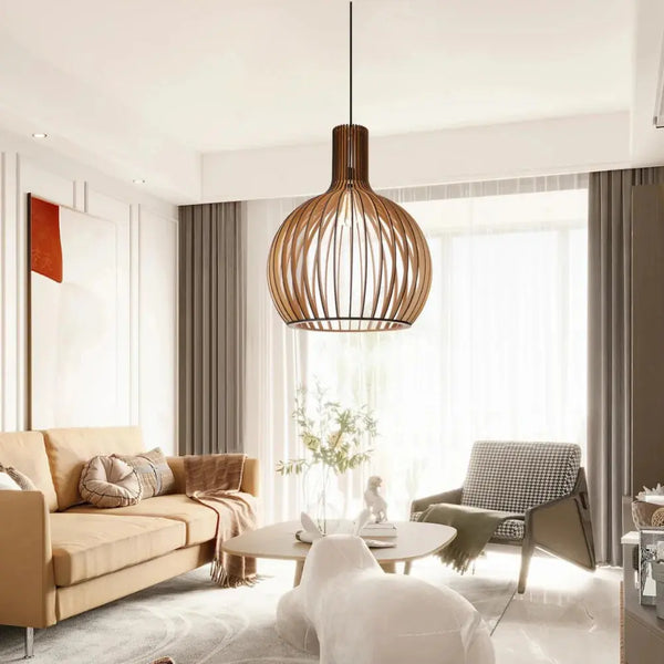 WoodNexa | Lampa Wisząca – Elegancki Naturalny Design Lumiera